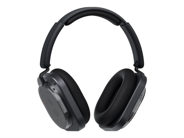 Nothing Headphone (1) - Hodetelefoner med mikrofon - full størrelse - Bluetooth - trådløs, kablet - aktiv støydemping - 3,5 mm jakk, USB-C - svart