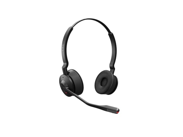 Jabra Engage 55 SE Stereo - Hodesett - on-ear - DECT - trådløs - USB-C via DECT-adapter - UC-sertifisert