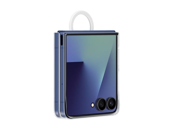 Samsung EF-QF766 - Baksidedeksel for mobiltelefon - polykarbonat (PC) - gjennomsiktig - for Galaxy Z Flip7