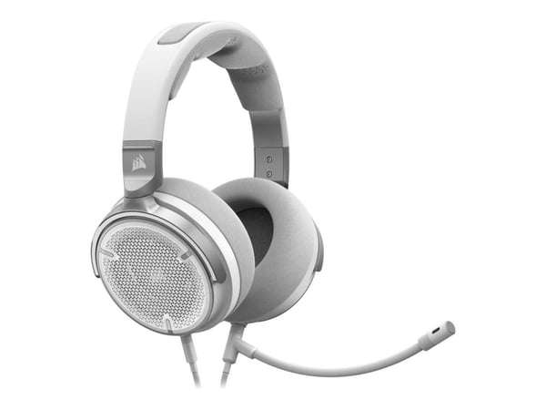 CORSAIR Gaming Virtuoso PRO - Hodesett - full størrelse - kablet - hvit
