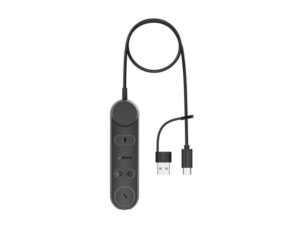 Jabra Engage 50 II MS Stereo - Hodesett - on-ear - kablet - USB-C, USB-A - lydisolerende - Certified for Microsoft Teams, Unify Certified, Google M...