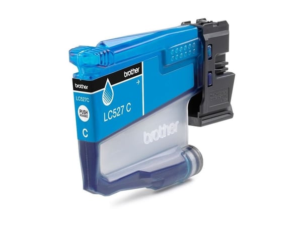 Brother LC527C - Cyan - original - kuddepack - bläckpatron - för Brother MFC-J4350DW, MFC-J4550DW, MFC-J6760DW
