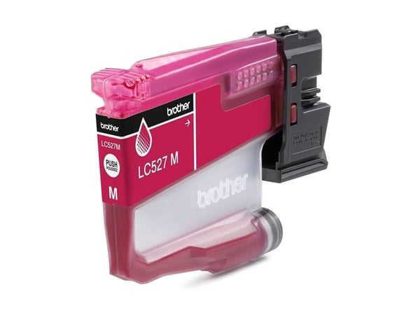 Brother LC527M, Magenta, Pigmentbasert blekk, 1 stk, 900 sider, Enkeltpakke