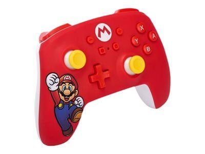 PowerA - Håndkonsoll - trådløs - Mario-glede - for Nintendo Switch, Nintendo Switch Lite, Nintendo Switch OLED