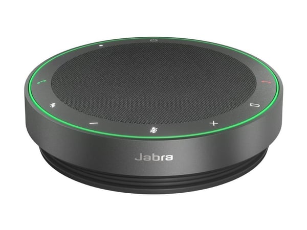 Jabra Speak2 75 UC - Høyttalende håndfri telefon - Bluetooth - trådløs - USB-A, USB-C - mørk grå - Certified for Zoom Rooms, Zoom Certified, Alcate...