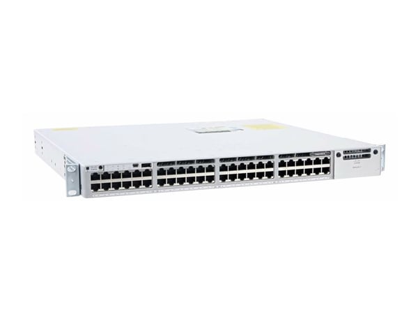 Cisco Catalyst C9300-48P-A, Hallittu, L2/L3, Gigabit Ethernet (10/100/1000), Täysin kaksipuolinen, Power over Ethernet -tuki, Telineasennus