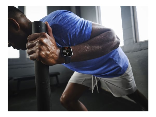 Amazfit Bip 6 Black, 5 cm (1.97"), AMOLED, Kosketusnäyttö, 512 GB, GPS (satelliitti), 27,9 g
