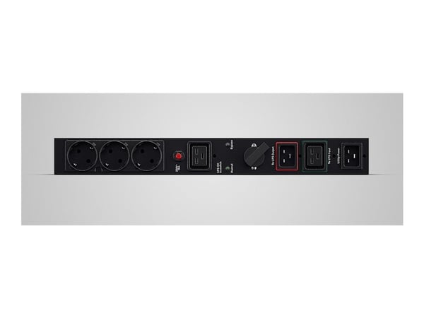 CyberPower Maintenance Bypass PDU MBP20HVDE3 - Strømfordelerenhet (kan monteres i rack) - AC 200 - 240 V - inngang: IEC 60320 C19 - utgangskontakte...