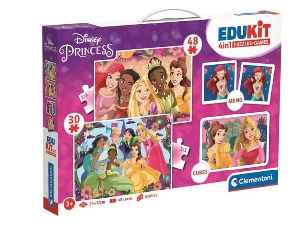 Clementoni spillsett Edukit Prinsesser fra Disney