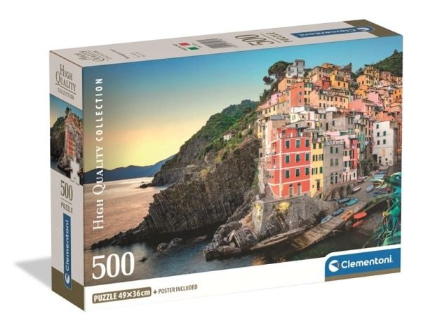 Clementoni Puzzle Compact Riomaggiore Coast 500 elementów (35576)