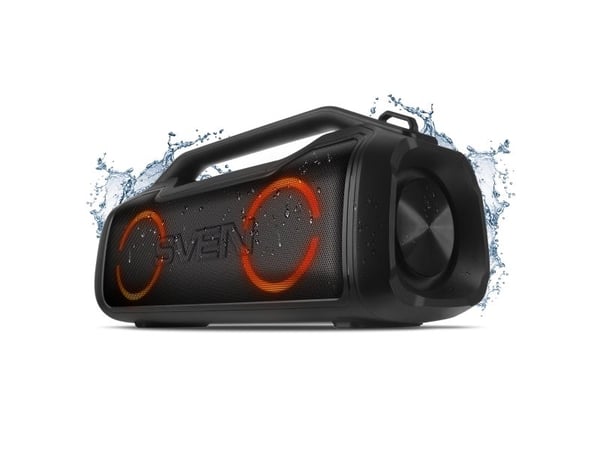 SVEN PS-390, 50 W, 25 W, 50 - 20000 Hz, Ledning & Trådløs, USB Type-C, Bærbar monohøyttaler