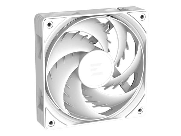 Zalman ALPHA2 DS A24 WHITE, Alt-i-ett væskekjøler, 12 cm, Hvit
