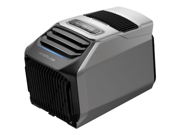 EcoFlow WAVE 2 Tragbare Klimaanlage, 100 - 240 V, 50/60 Hz, 600 W, Sort, 518 mm, 297 mm