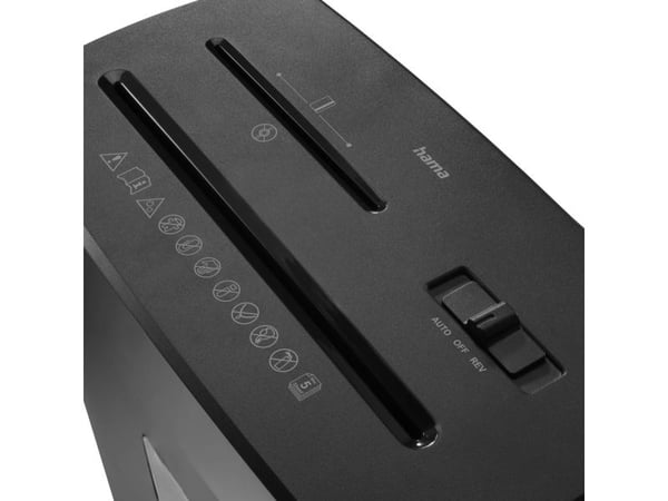 Hama Prime M50CD-B, Mikrokutt-makulering, 22 cm, 2 x 12, 15 mm, 13 l, 68 dB, lysbildeviser