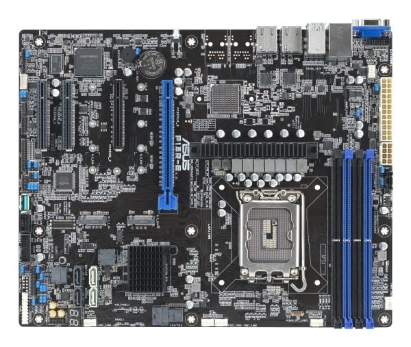 ASUS P13R-E - Hovedkort - ATX - LGA1700-sokkel - C266 Chipset - USB 3.2 Gen 1, USB 3.2 Gen 2 - Gigabit LAN - innbygd grafikk