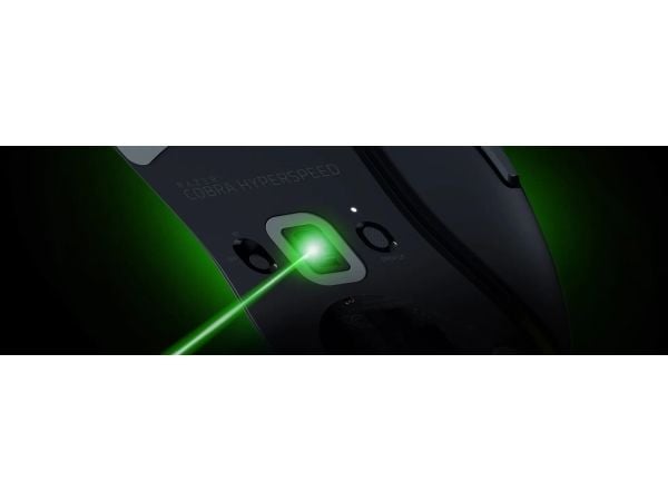 Razer Cobra HyperSpeed, oikeakätinen, optinen, Bluetooth + USB Type-A, 26000 dpi, musta