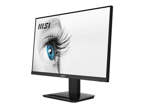 MSI PRO MP243X - LED-skjerm - 24" (23.8" synlig) - 1920 x 1080 Full HD (1080p) @ 100 Hz - IPS - 300 cd/m² - 1000:1 - HDMI, DisplayPort - høyttalere