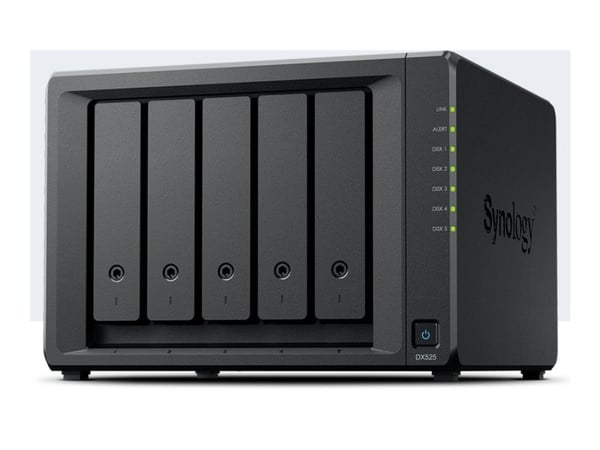 Synology DX525 - Lagerskap - 5 brønner