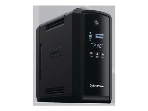CyberPower PFC Sinewave Series CP900EIPFCLCD - UPS - AC 220/230/240 V - 540 watt - 900 VA - 9 Ah - USB - utgangskontakter: 6 - aktiv PFC
