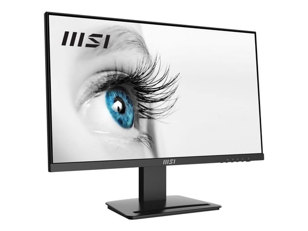MSI PRO MP243X - LED-skjerm - 24" (23.8" synlig) - 1920 x 1080 Full HD (1080p) @ 100 Hz - IPS - 300 cd/m² - 1000:1 - HDMI, DisplayPort - høyttalere