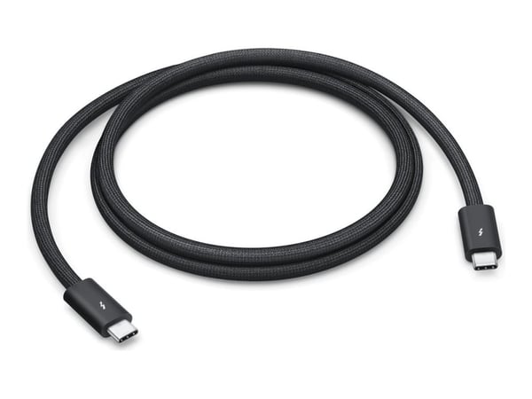 Apple Thunderbolt 5 Pro - Thunderbolt-kabel - USB-C (hann) til USB-C (hann) - USB4 / Thunderbolt 3 / Thunderbolt 4 / Thunderbolt 5 / DisplayPort 2....