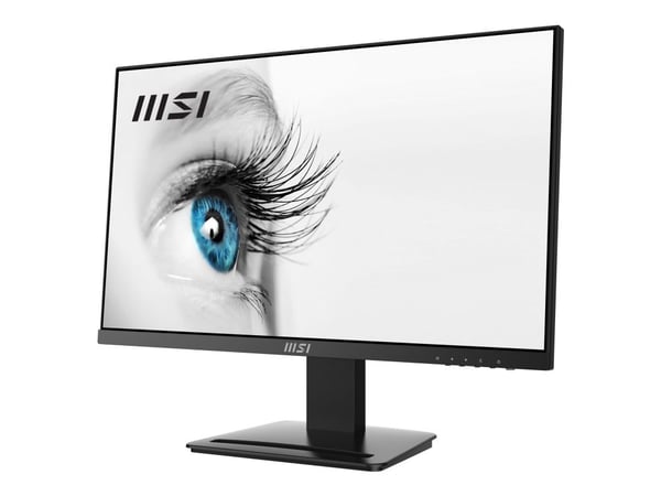 MSI PRO MP243X - LED-skjerm - 24" (23.8" synlig) - 1920 x 1080 Full HD (1080p) @ 100 Hz - IPS - 300 cd/m² - 1000:1 - HDMI, DisplayPort - høyttalere