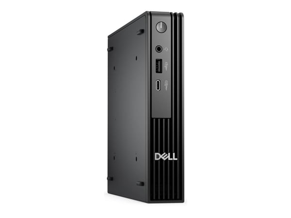 Dell Pro Micro QCM1250 - AI PC - mikro Core Ultra 7 265T / inntil 5.3 GHz - RAM 16 GB - SSD 512 GB - NVMe, TLC - Intel Graphics - Gigabit Ethernet,...