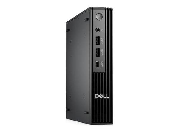 Dell Pro Micro Plus QBM1250 - AI PC - mikro Core Ultra 5 235 / inntil 5 GHz - RAM 16 GB - SSD 512 GB - NVMe, TLC - Intel Graphics - Gigabit Etherne...