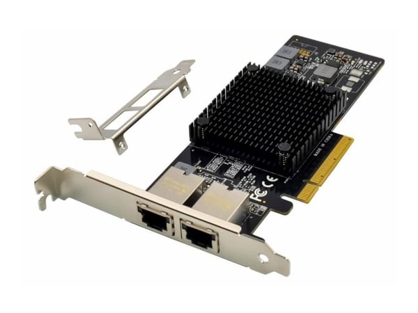 MicroConnect PCIe x8 Dual RJ45 10 GbE X550