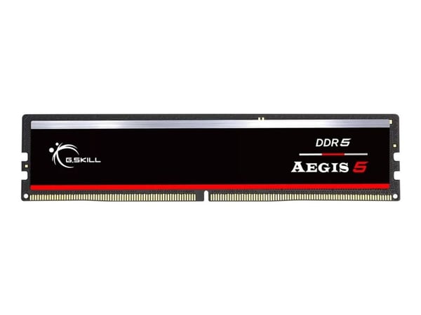 G.Skill AEGIS 5 - DDR5 - modul - 16 GB: 1 x 16 GB - DIMM 288-pin - 6000 MT/s / PC5-48000 - CL36 - 1.35 V - ej buffrad - icke ECC