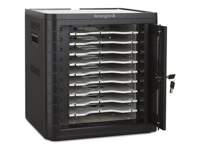 Kensington - Laddningsstation - 18 Watt - 6.8 A - PD 3.0 - 10 utdatakontakter (24 pin USB-C) - svart
