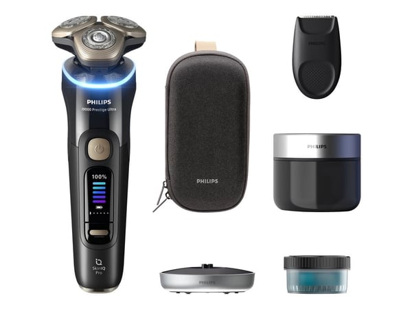 Philips i9000 Prestige Ultra XP9400 - Barbermaskin - trådløs - blekksvart