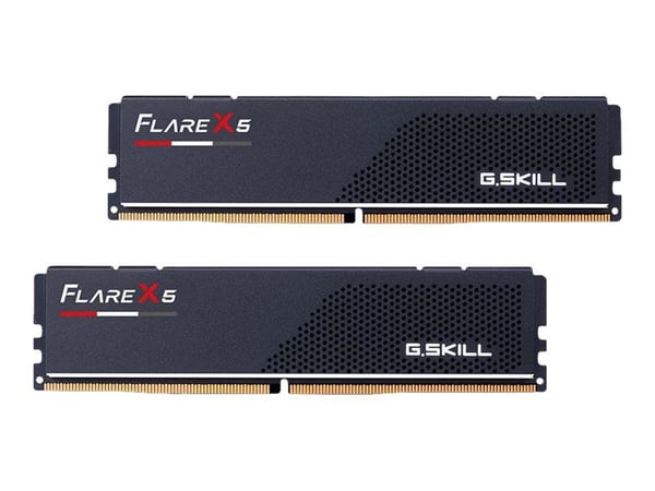 G.Skill Flare X5 - DDR5 - sats - 96 GB: 2 x 48 GB - DIMM 288-pin låg - 5200 MT/s / PC5-41600 - CL40 - 1.1 V - ej buffrad - icke ECC - mattsvart