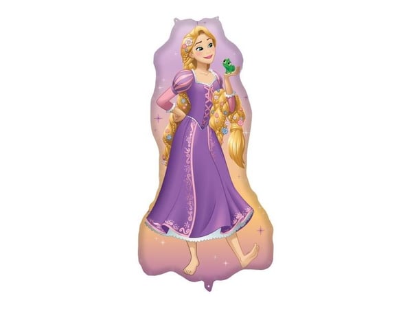 Rapunzel folieballon, 101 x 58 cm