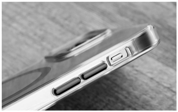 FIXED MagPurity - Baksidesskydd för mobiltelefon - MagSafe-kompatibilitet - klar - för Apple iPhone 15 Pro