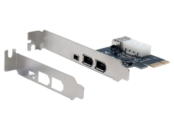 EXSYS GmbH PCI-Express FireWire 1394a-kort med 3+1 portar (via) (EX-16600)