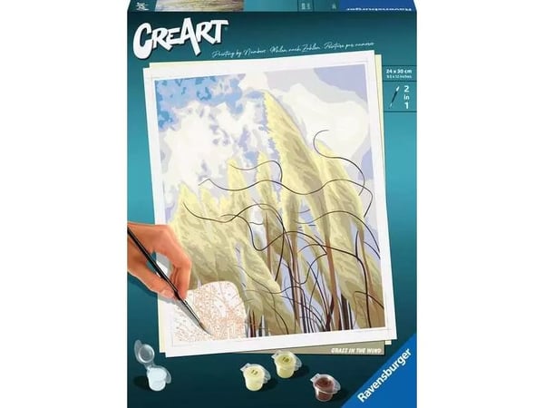 Ravensburger 23611, Malinger inkludert, Gutt/Jente, Fargelegg etter tall