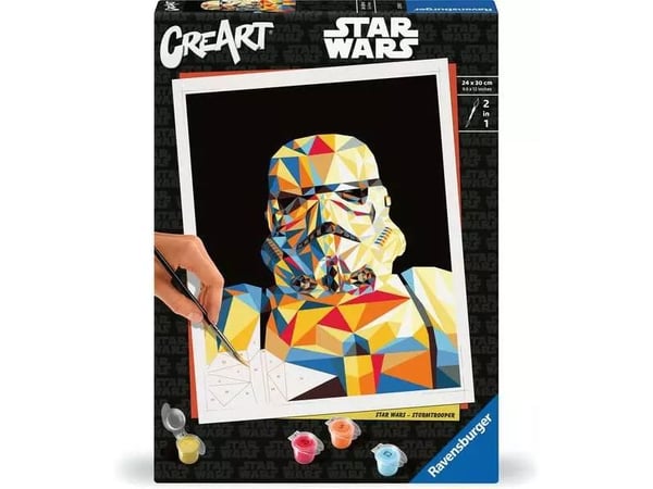 Ravensburger CreArt, Malinger inkludert, Gutt/Jente, Fargelegg etter tall