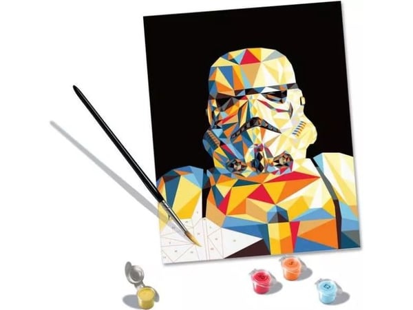 Ravensburger CreArt, Malinger inkludert, Gutt/Jente, Fargelegg etter tall