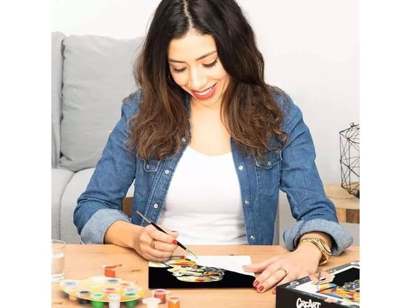 Ravensburger CreArt, Malinger inkludert, Gutt/Jente, Fargelegg etter tall