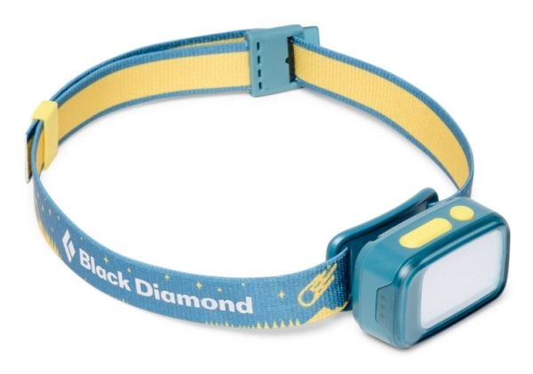 Black Diamond Wiz Kid, Pannbandsficklampa, Blå, Knappar, IPX4, LED, 2 lamp(or)