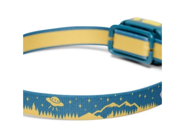 Black Diamond Wiz Kid, Hodebåndslommelykt, Blå, Knapper, IPX4, LED, 2 lamper