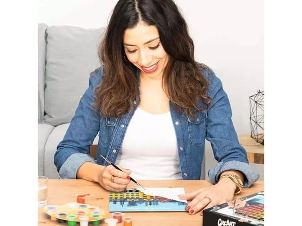Ravensburger 23520, Malinger inkludert, Gutt/Jente, Fargelegg etter tall