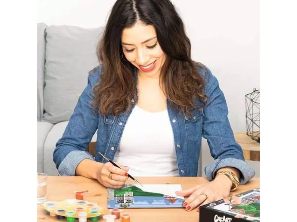 Ravensburger 23685, Malinger inkludert, Gutt/Jente, Fargelegg etter tall