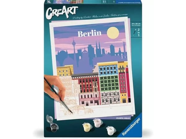 Ravensburger 25521, Malinger inkludert, Fargelegg etter tall