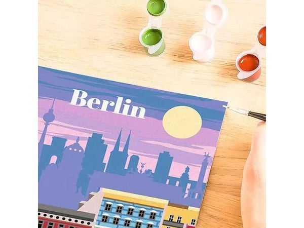 Ravensburger 25521, Malinger inkludert, Fargelegg etter tall