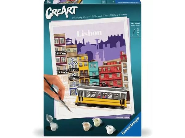 Ravensburger 25522, Malinger inkludert, Fargelegg etter tall