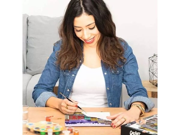 Ravensburger 25522, Malinger inkludert, Fargelegg etter tall