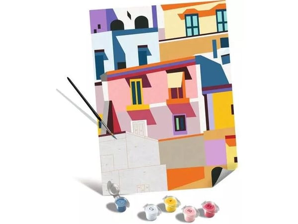 Ravensburger 25527, Malinger inkludert, Fargelegg etter tall