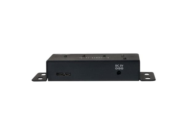 LogiLink USB 3.0 Hub 4-Port - Hub - 4 x SuperSpeed USB 3.0 - stasjonær